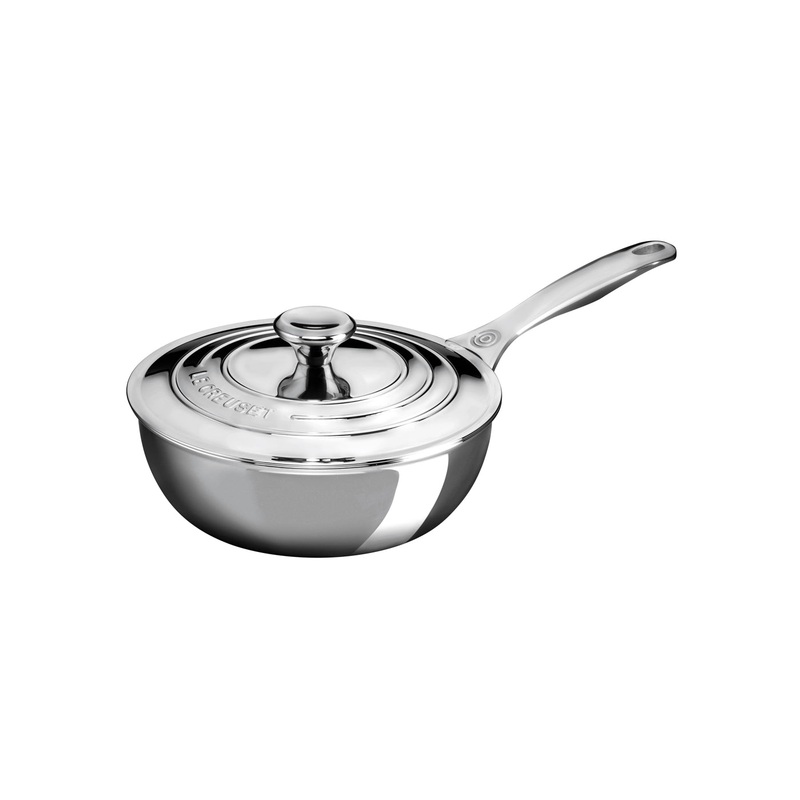 Le Creuset 2 Qt. Saucier Pan w/Lid – 2016 House Special – Stainless Steel