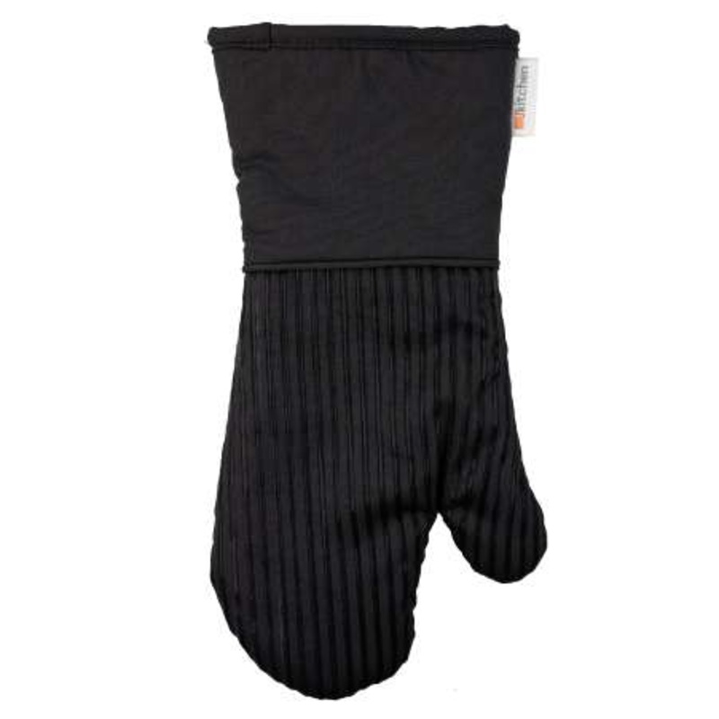 Silicone Oven Mitt – Black