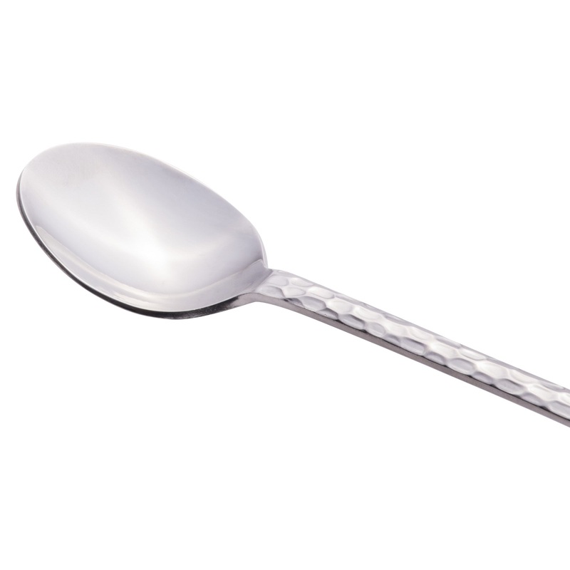 World Tableware 794 021 Aspire 7 5/8″ 18/0 Stainless Steel Medium Weight Iced Tea Spoon – 12/Pack