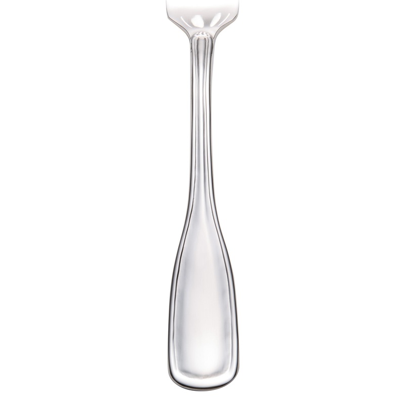 Acopa Saxton 7 5/8″ 18/0 Stainless Steel Heavy Weight Dinner Fork – 12/Pack