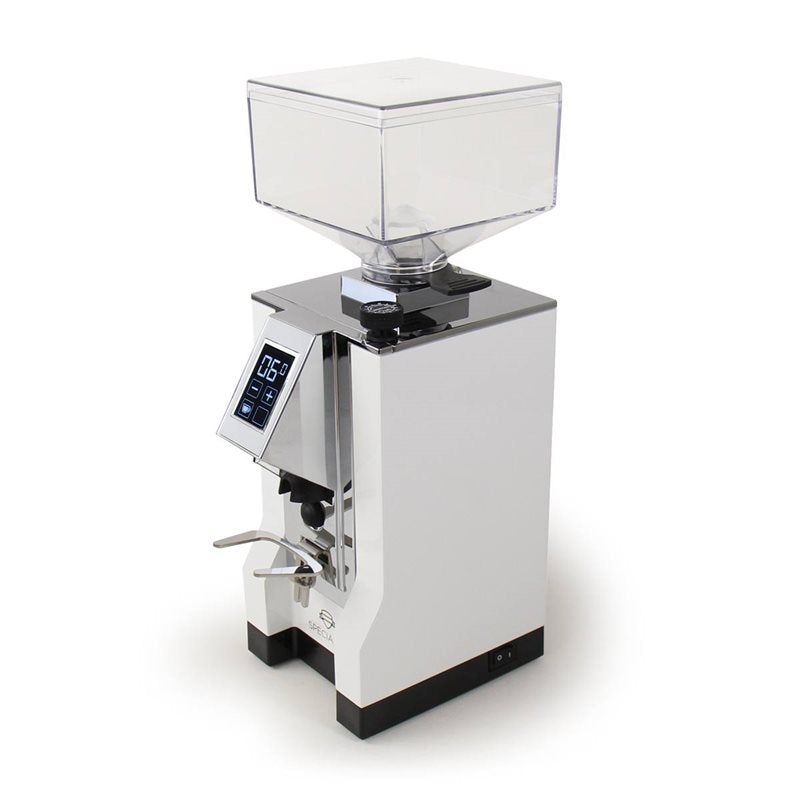 Eureka Mignon Specialita Grinder 230V – White & Chrome