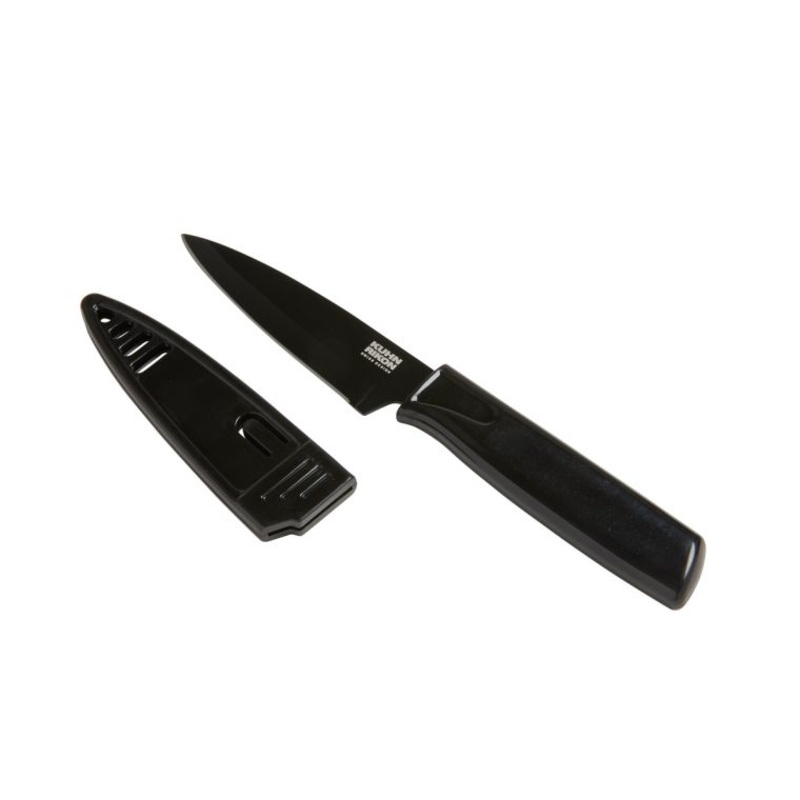 Kuhn Rikon Paring Knife Colori, Black – Bulk
