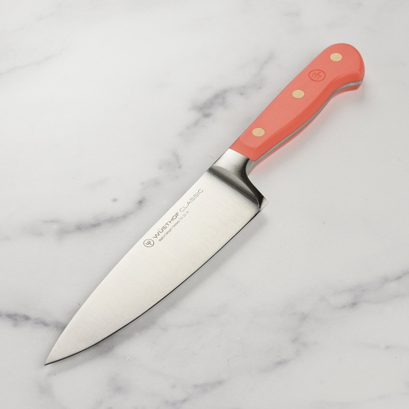 Wusthof Classic 6″ Coral Peach Chef’s Knife