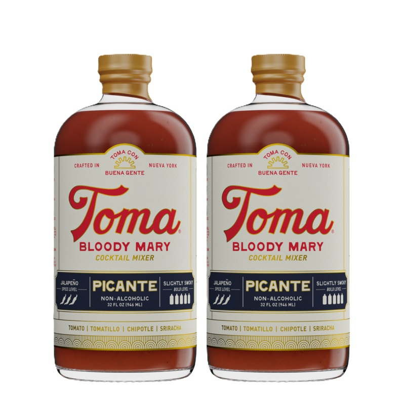 Toma Bloody Mary Picante (32oz) 2-PACK by Toma Bloody Mary Mixers
