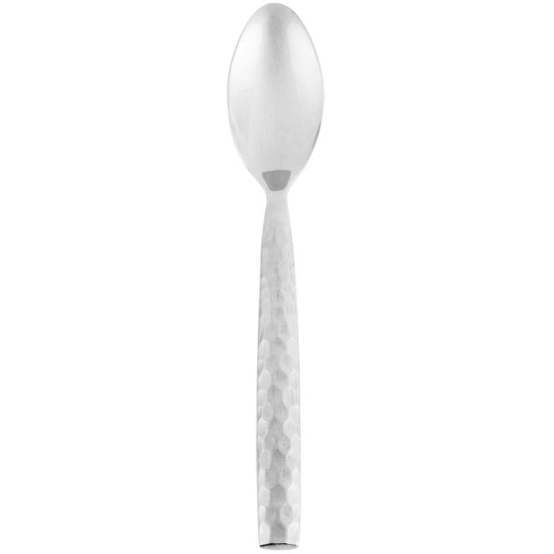 10 Strawberry Street HAMF-DS Hammer Forged 8 1/4″ 18/0 Heavy Weight Stainless Steel Dinner Spoon – 12/Pack