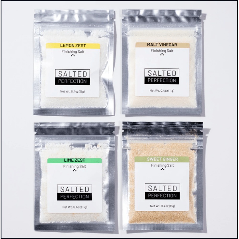 4 Flavor Salt Flight “Gimme Some Zing” by Salted Perfection