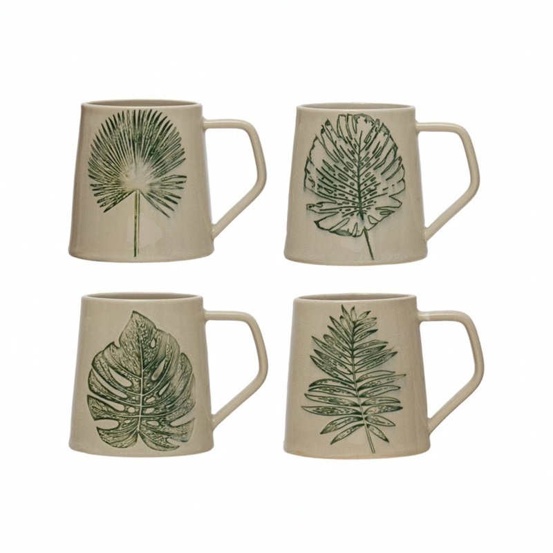 Mug – Debossed Leaf