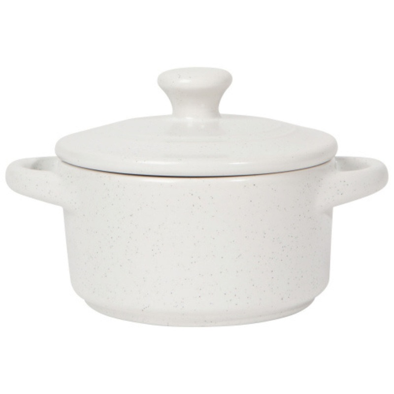 Round Cocotte – White