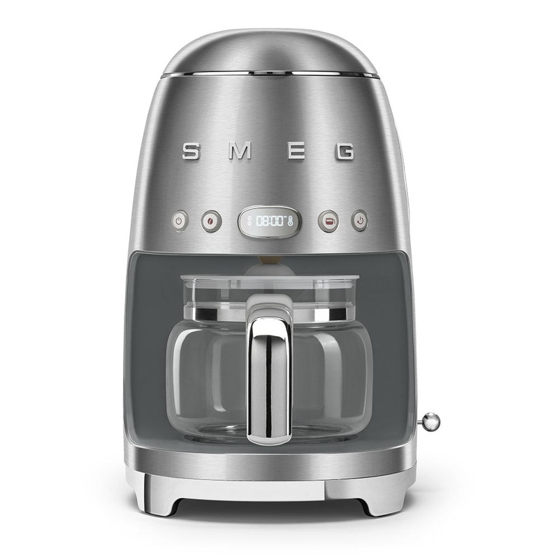 Smeg 50’s Retro Style Aesthetic Stainless Steel Drip Coffee Machine