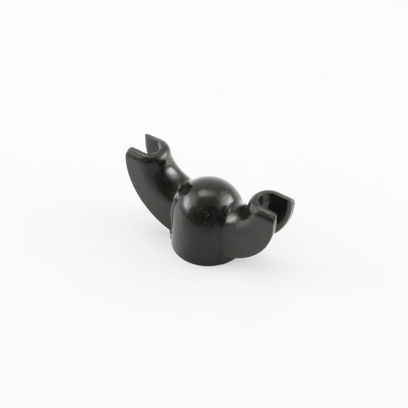 Black Plastic Double Spout for Portafilter