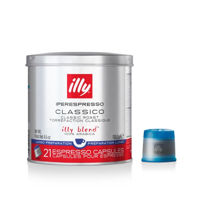 Illy Iperespresso Capsules Lungo Classico Medium Espresso (21 Ct. Tin)