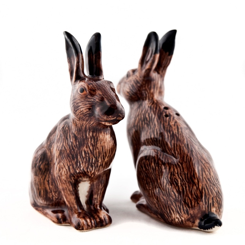 Quail Ceramics Hare Salt & Pepper