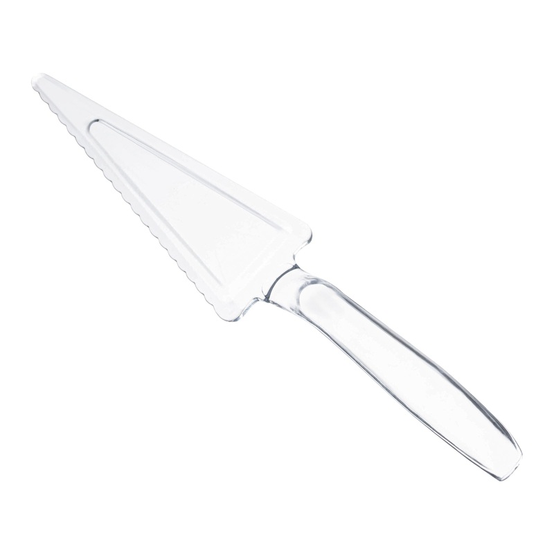 Clear Disposable Plastic Cake Cutter/Lifter