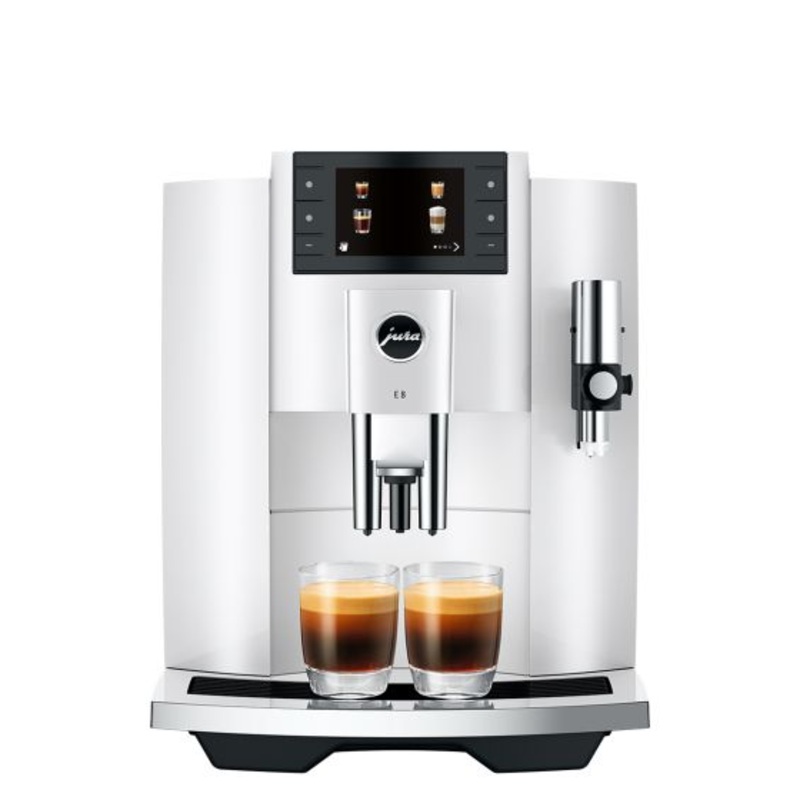 Jura E8 – Piano White