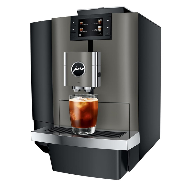 JURA X10 Dark Inox Espresso Machine