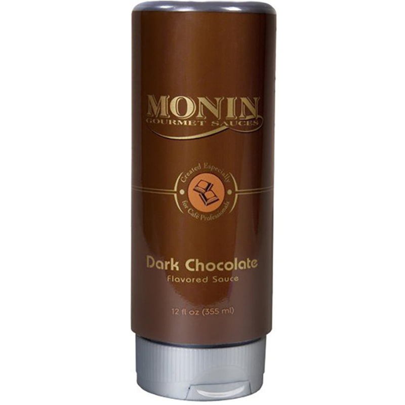 Monin Gourmet Sauces – Dark Chocolate – 12 oz