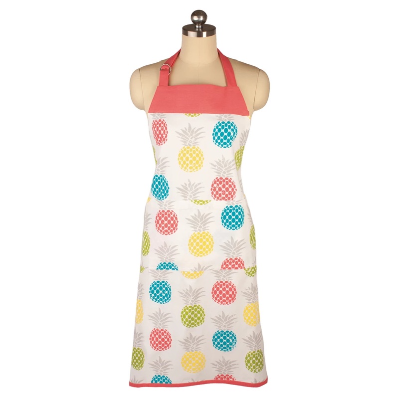 MU Kitchen- Apron- Pineapple Medley