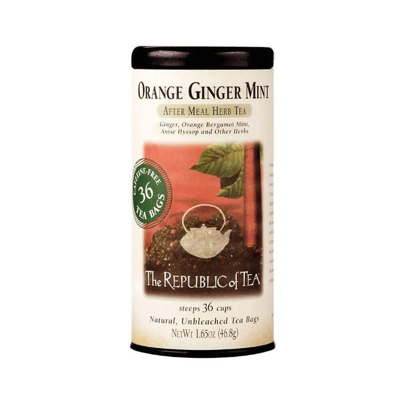 Republic of Tea Orange Ginger Mint Herbal Tea Bags