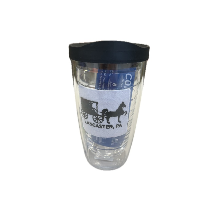 Tervis Lancaster, PA Horse & Buggy 16 oz Tumbler with Lid