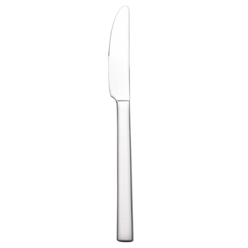 Walco 0945 Semi 9″ 18/10 Stainless Steel Extra Heavy Weight Dinner Knife – 12/Pack