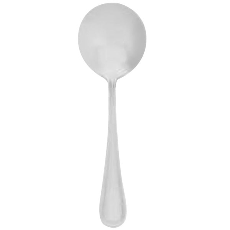 Walco 8112 Napa 5 3/4″ 18/10 Stainless Steel Extra Heavy Weight Bouillon Spoon – 12/Pack