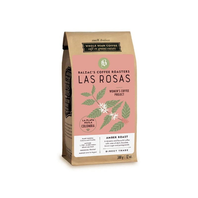 Balzac’s Las Rosas Colombian Whole Bean Coffee (0.75 lb)