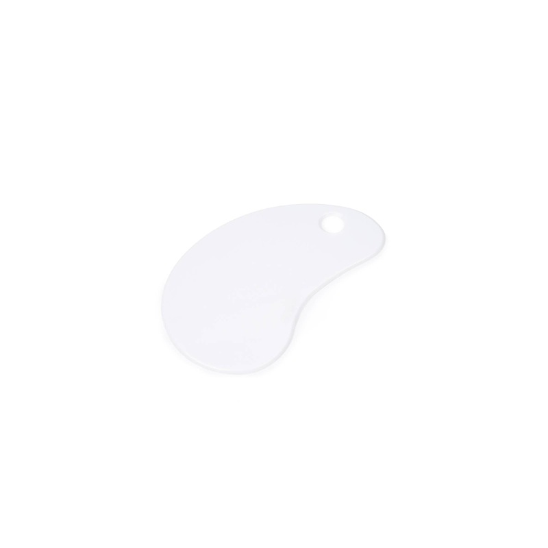 Bowl Scraper, Plastic, White, 11.6″ x 4″ x 6.5″