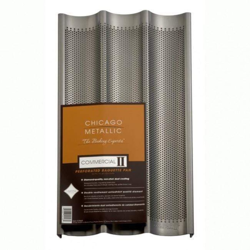 Chicago Metallic Commercial II Non Stick Baguette Pan