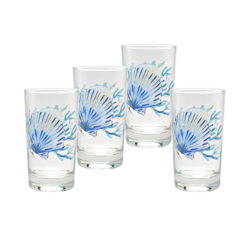 Coastal Shores 7 oz. Juice Glass  Set of 4