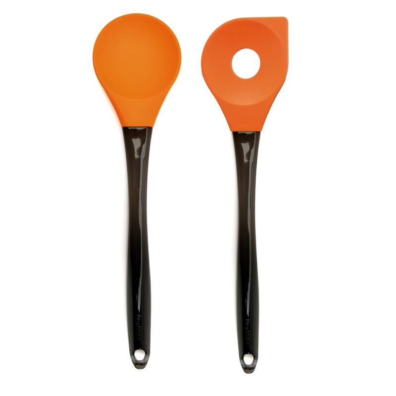 Geminis 2pc Orange Silicone Salad Set