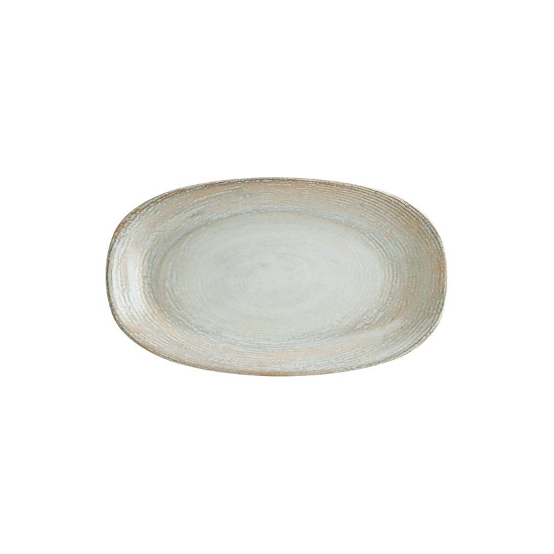Patera 13″ x 7.5″ x h:1.5″ Oval Decorated Porcelain Platter