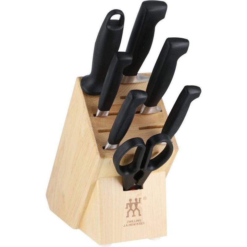 Zwilling J.A. Henckels Four Star 8-piece Anniversary Knife Block Set