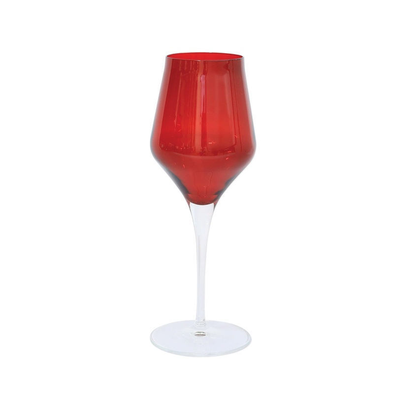 Contessa Red Wine Glass, Set/4