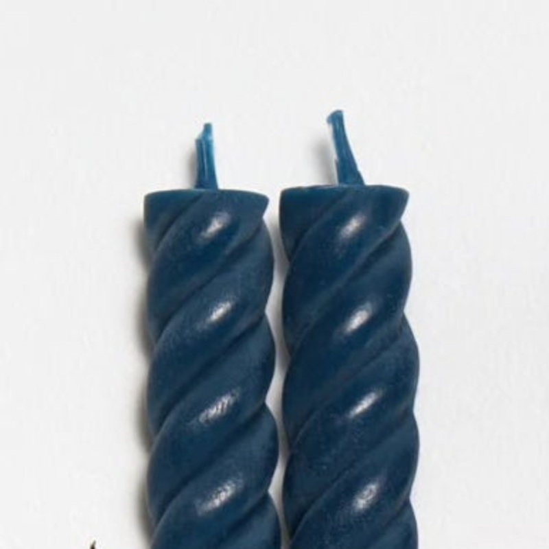 Greentree Rope Tapers Blue Slate 10″