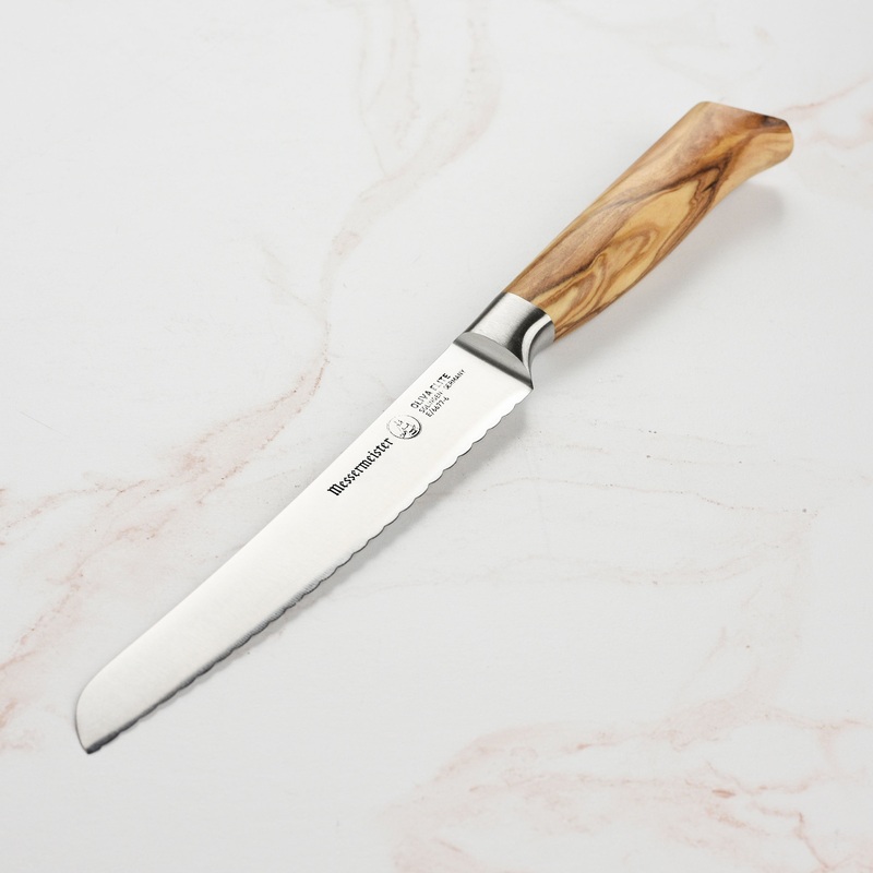 Messermeister Oliva Elite 6″ Serrated Utility Knife