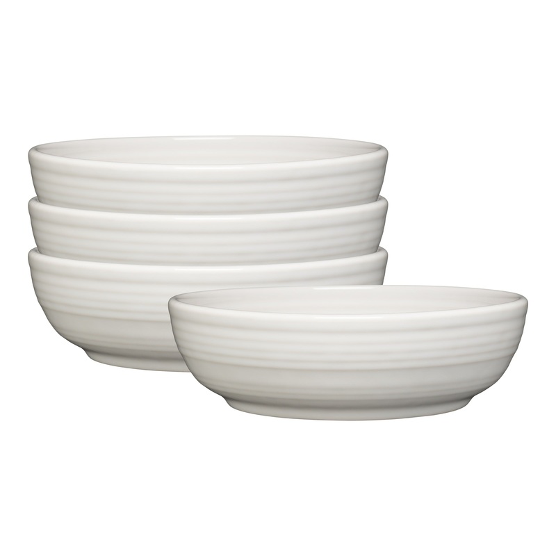 White Coupe 6 3/4 Inch Salad Bowl 24 OZ, Set of 4