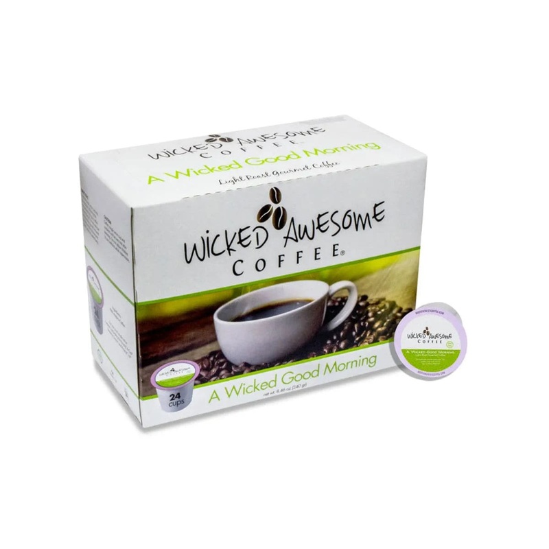 Wicked Awesome’s Good Morning Single-Serve Coffee Pods (Case of 96)