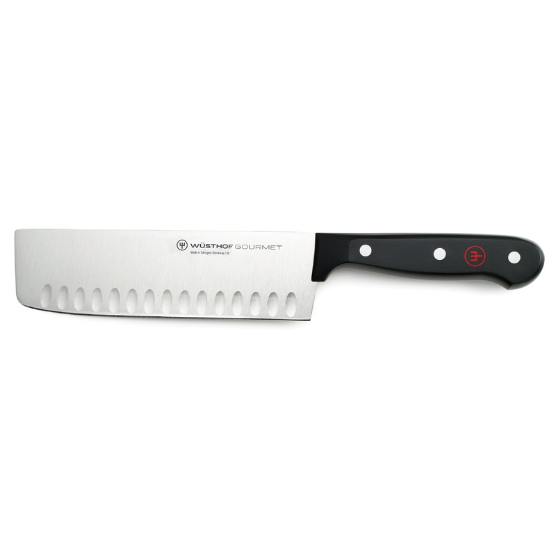 Wusthof Gourmet – 7″ Nakiri Knife w/Hollow Edge- Personalized Engraving Available