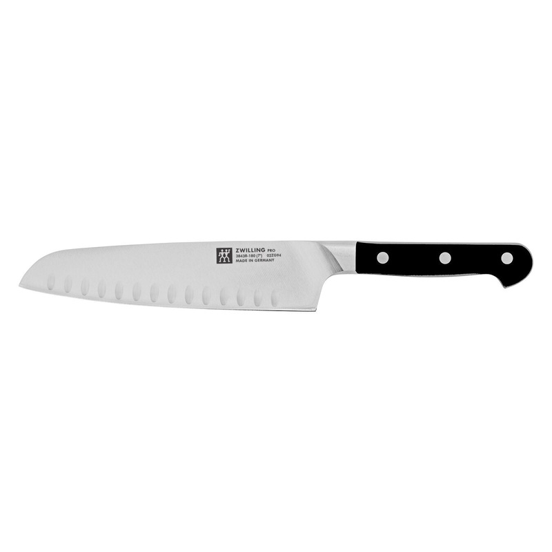 Zwilling PRO – 7-INCH SLIM HOLLOW EDGE SANTOKU KNIFE