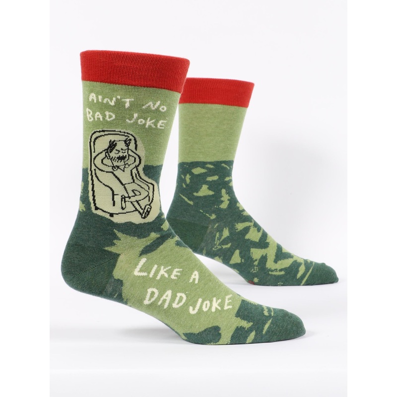 Blue Q Men’s Crew Socks – Dad Joke