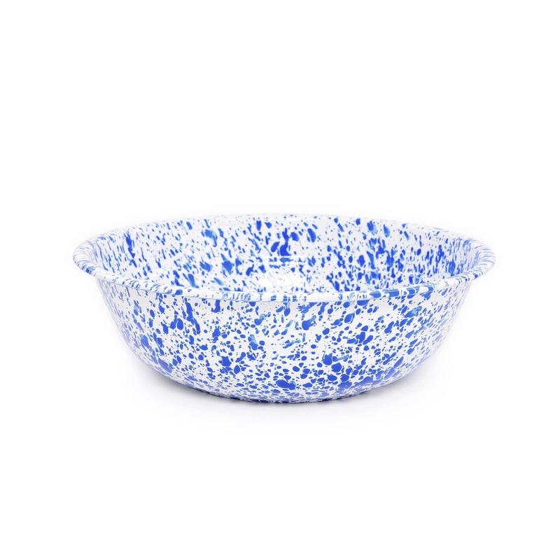 Crow Canyon Splatter Enamelware Medium Basin