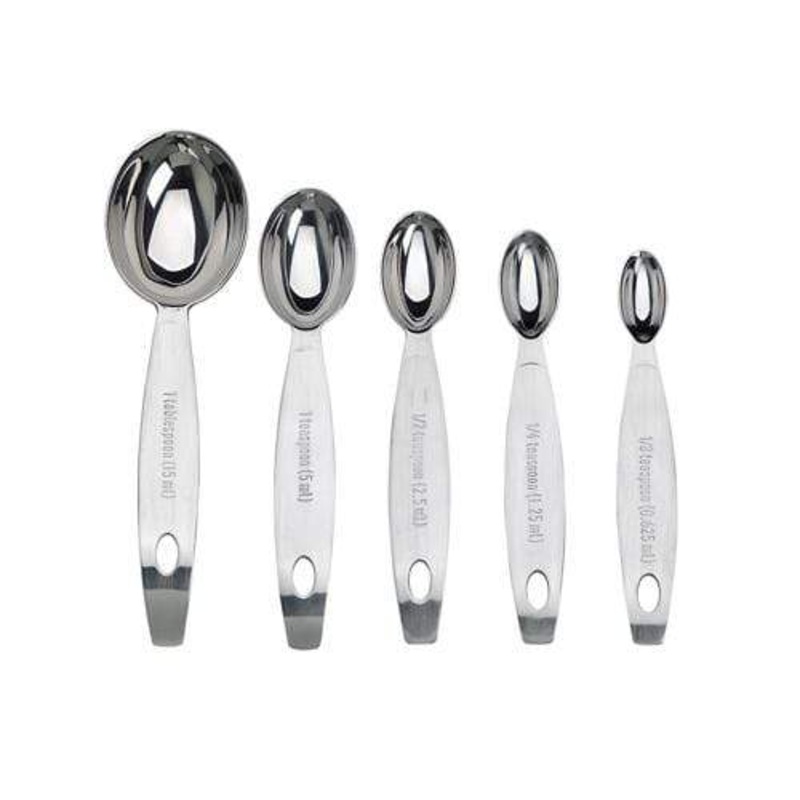 Cuisipro Stainless Steel Measuring Spoons (Set Of 5)