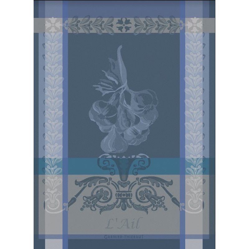 Garnier Thiebaut Ail Ardoise Jacquard Kitchen Towel
