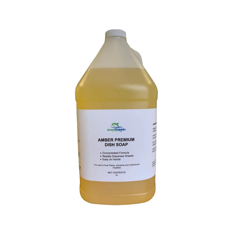 Green Dolphin Amber Premium Dish Soap 4L