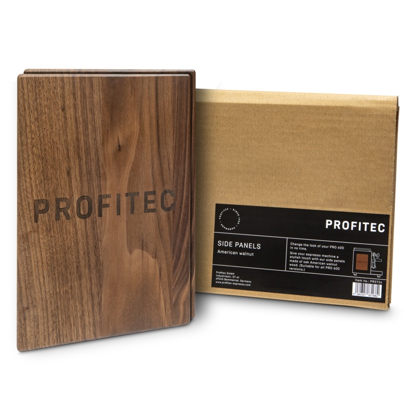 Profitec Pro 600 Side Panels (Set Of 2) – American Walnut