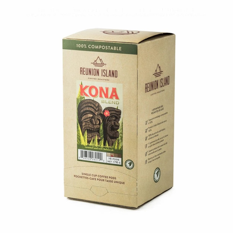 Reunion Island Kona Blend Soft Pods