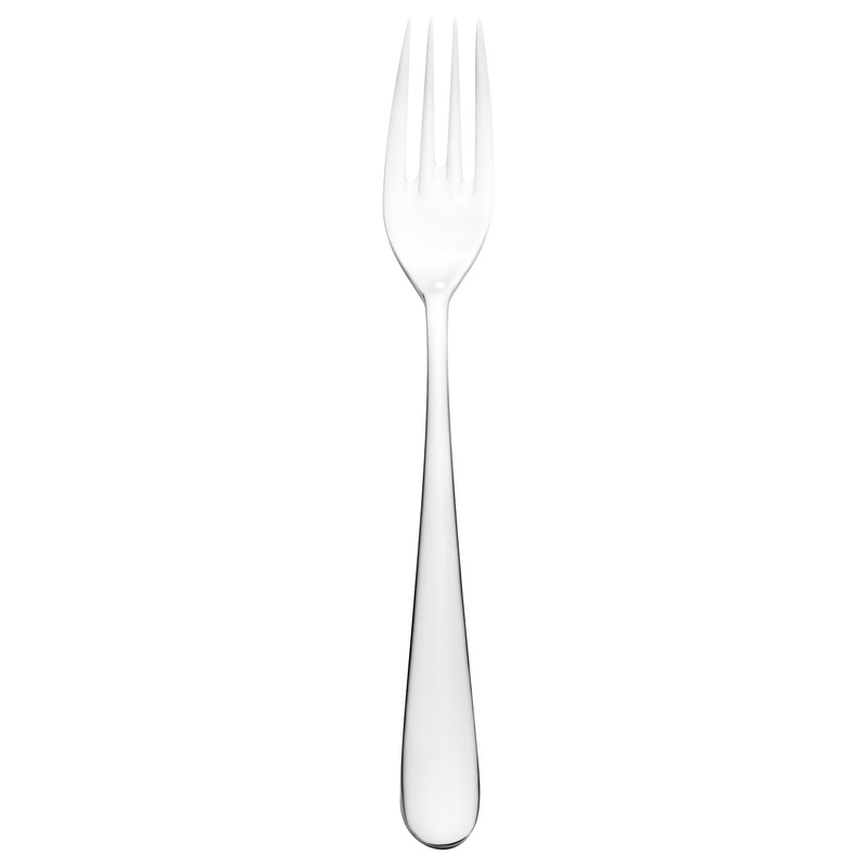 Walco 0806 Star 7″ 18/10 Stainless Steel Extra Heavy Weight Salad Fork – 12/Pack