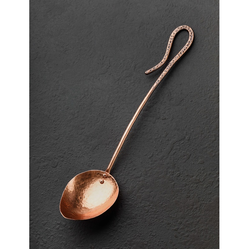 Copper Crook Serving Spoon
