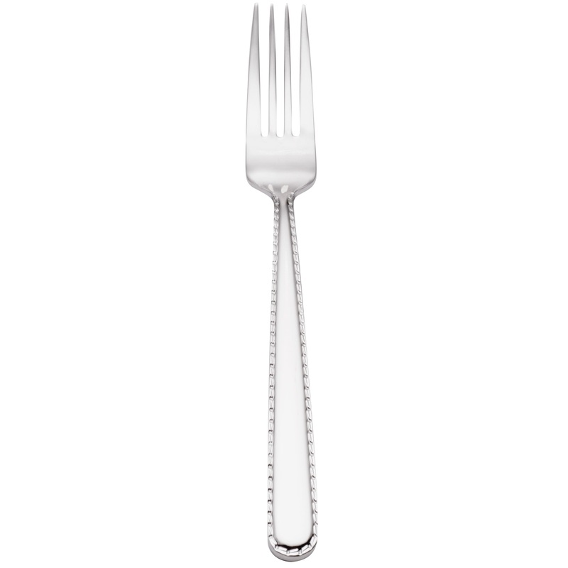 Reed & Barton RB128-038 Stitch 7″ 18/10 Stainless Steel Extra Heavy Weight Salad Fork – 12/Pack