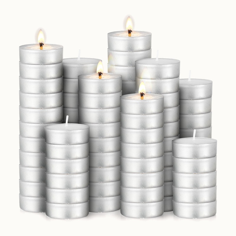 Simple Craft Tea Lights Candles – Unscented Pack